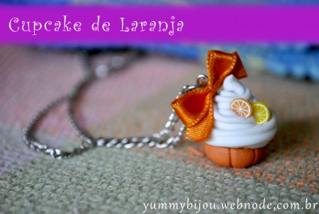 Cupcake de Laranja - Modelo 3